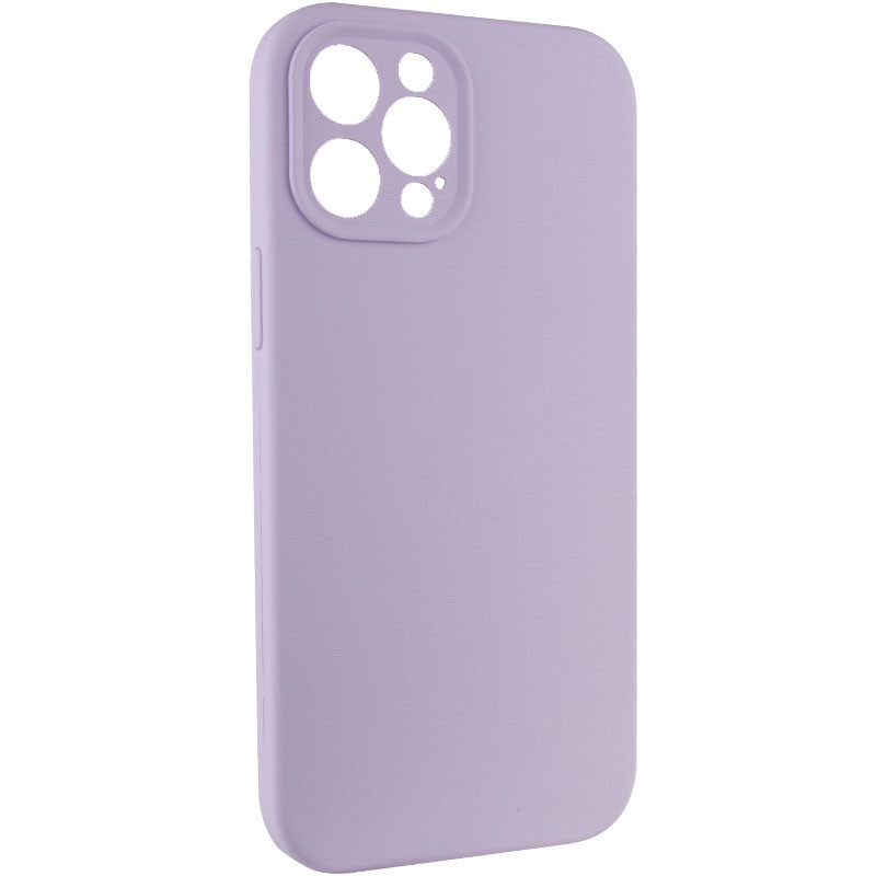 Фото Чохол Silicone Case Full Camera Protective (AA) NO LOGO на Apple iPhone 12 Pro Max (6.7") (Бузковий / Lilac) на vchehle.ua