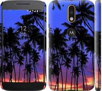 

Чехол Пальмы для Motorola Moto G4 / G4 Plus 759342
