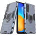 Фото Ударопрочный чехол Transformer Ring for Magnet для Huawei P Smart (2021) (Серый / Metal slate) на vchehle.ua
