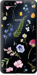 

Чехол Цветочный фон v2 для Huawei Honor 6 Plus 1440329