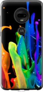 

Чехол брызги краски для Motorola Moto G7 Plus 704391