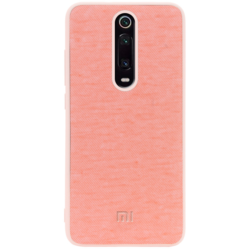 

TPU чехол Textile Logo для Xiaomi Mi 9T (Розовый) 877169