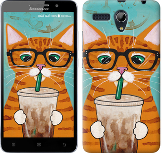 

Чохол Зеленоокий кіт в окулярах на Lenovo A616 625217