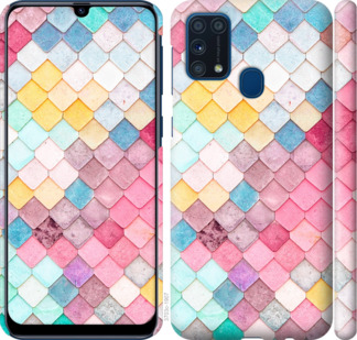 

Чехол Красочная черепица для Samsung Galaxy M31 M315F 933235