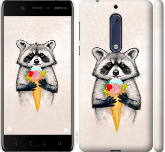 

Чохол Єнотик з морозивом на Nokia 5 801495