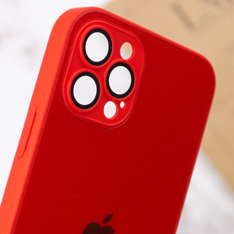 Замовити Чохол TPU+Glass Sapphire matte case на Apple iPhone 12 Pro Max (6.7") (Cola Red) на vchehle.ua