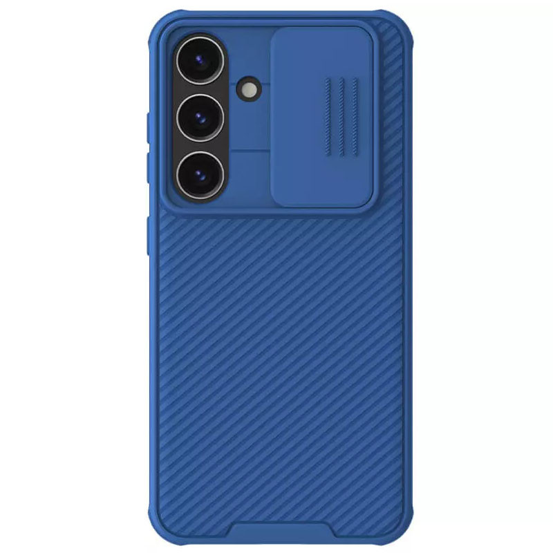 Карбонова накладка Nillkin CamShield Pro на Samsung Galaxy S24+ (Blue)