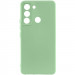 Чехол Silicone Cover Lakshmi Full Camera (AAA) для TECNO Spark 8C (Мятный / Mint)