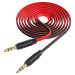 Фото Аудио кабель Aux Hoco UPA16 (2m) (Красный) в магазине vchehle.ua