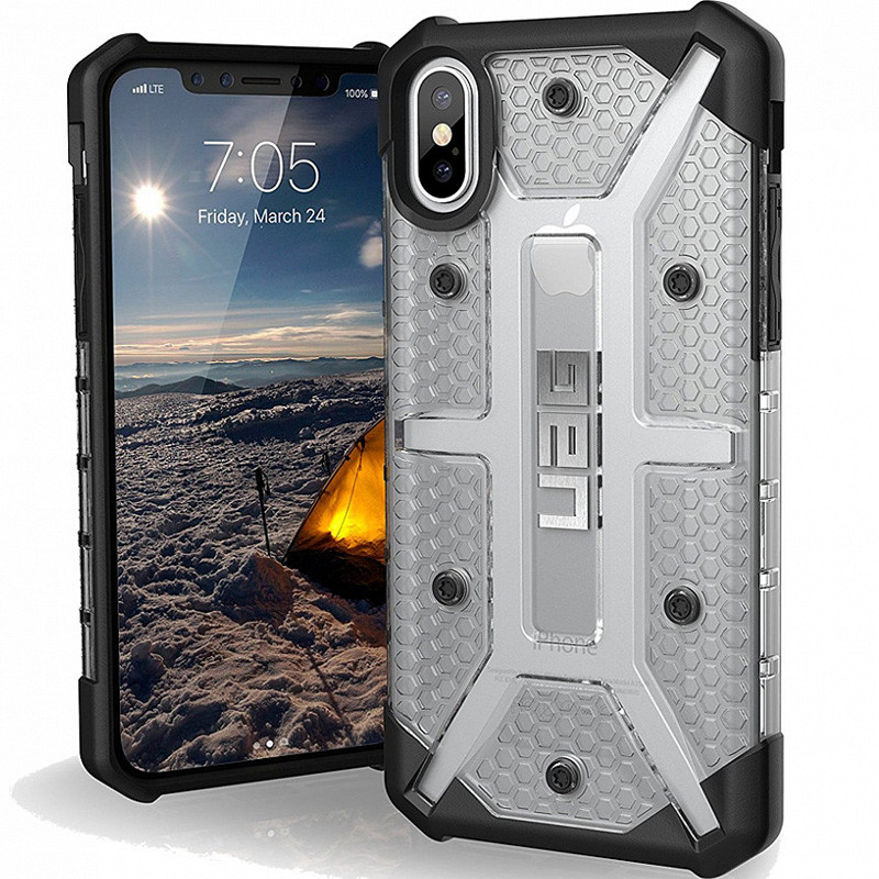 Ударопрочный чехол UAG Plasma для Apple iPhone X / XS (5.8") (Бесцветный)