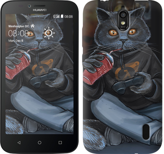

Чохол gamer cat на Huawei Ascend Y625 635611