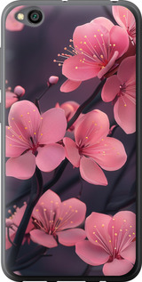 Чехол Пурпурная сакура для Xiaomi Redmi Go