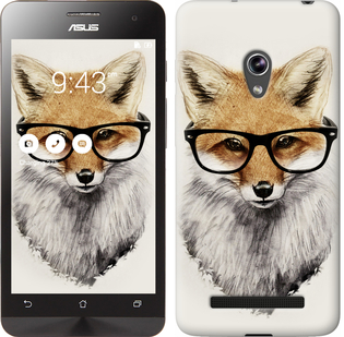 

Чехол Лис в очках для Asus Zenfone 5 634609
