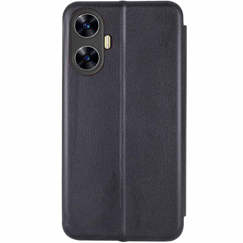Фото Шкіряний чохол-книжка Classy на Realme C55 (Чорний) в маназині vchehle.ua