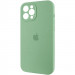 Фото Чехол Silicone Case Full Camera Protective (AA) для Apple iPhone 12 Pro (6.1") (Зеленый / Pistachio) в магазине vchehle.ua