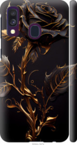 Чохол Троянда 3 на Samsung Galaxy A40 2019 A405F