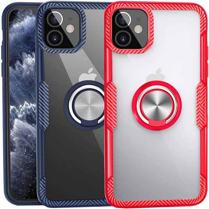 TPU+PC чехол Deen CrystalRing for Magnet (opp) для Apple iPhone 12 mini (5.4")