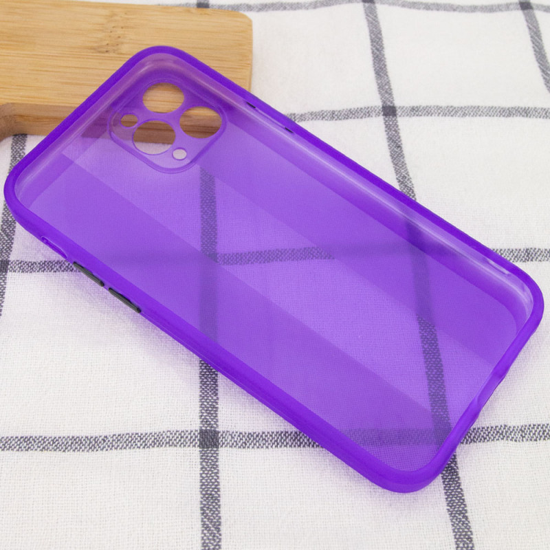 Фото Чехол TPU Glossy Line Full Camera для Apple iPhone 11 Pro Max (6.5") (Сиреневый) в магазине vchehle.ua