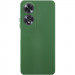 Чехол TPU GETMAN Liquid Silk Full Camera для Oppo A60 4G (Зеленый / Dark green)
