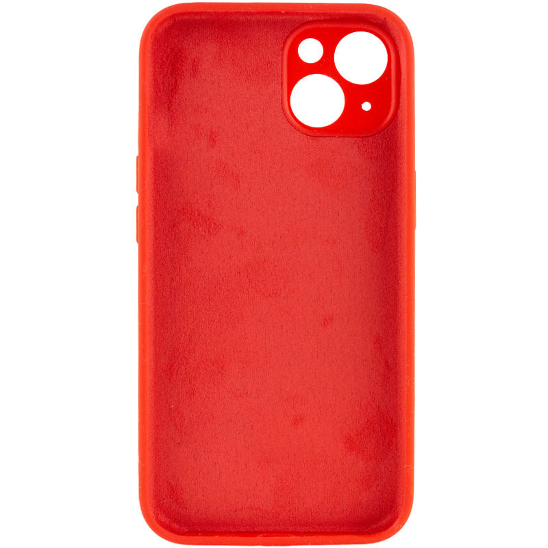 Фото Чехол Silicone Case Full Camera Protective (AA) NO LOGO для Apple iPhone 13 (6.1") (Красный / Red) на vchehle.ua