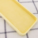 Фото Чехол Silicone Case Square Full Camera Protective (AA) для Apple iPhone 11 Pro Max (6.5") (Желтый / Mellow Yellow) в магазине vchehle.ua