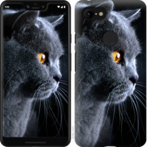 Чехол Красивый кот для Google Pixel 3 XL