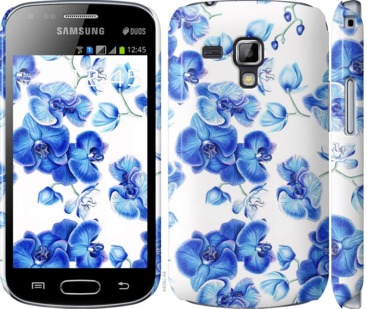 

Чохол Блакитні орхідеї на Samsung Galaxy S Duos s7562 724859