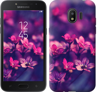 

Чехол Пурпурные цветы для Samsung Galaxy J2 2018 631324