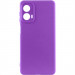 Чохол Silicone Cover Lakshmi Full Camera (AA) на Motorola Moto G85 (Фіолетовий / Purple)