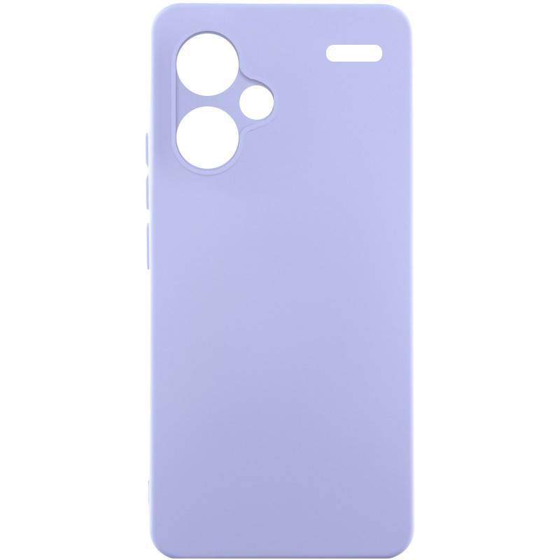 Чехол Silicone Cover Lakshmi Full Camera (A) для Xiaomi Redmi Note 13 Pro+ (Сиреневый / Dasheen)