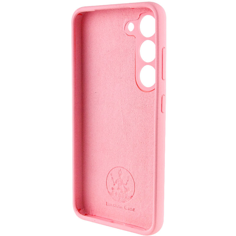 Чохол Silicone Cover Lakshmi Full Camera (AAA) на Samsung Galaxy S23+ (Рожевий / Light pink) в магазині vchehle.ua