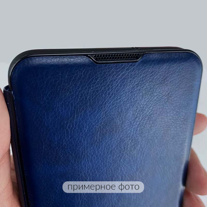 Кожаный чехол-книжка Belora для Xiaomi Redmi 9A (Midnight Blue) в магазине vchehle.ua