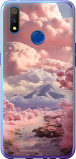 

Чехол Розовые облака для Realme 3 Pro 1644860