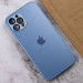 Чохол TPU+Glass Sapphire matte case на Apple iPhone 12 Pro (6.1") (Sierra Blue) в магазині vchehle.ua