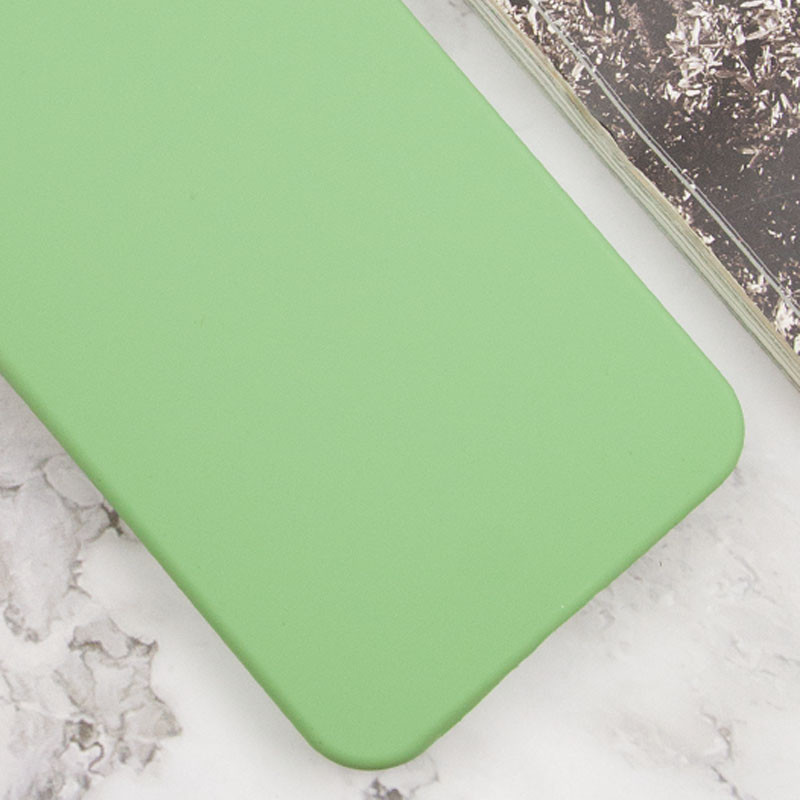 Фото Чехол TPU GETMAN Liquid Silk Full Camera для Xiaomi Redmi Note 13 4G (Зеленый / Pistachio) на vchehle.ua
