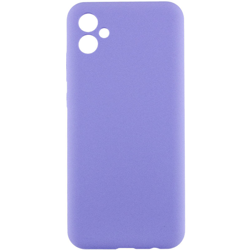 Чехол Silicone Cover Lakshmi Full Camera (AAA) для Samsung Galaxy A06 (Сиреневый / Dasheen)