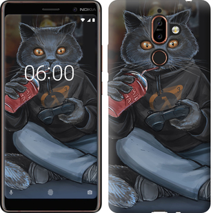 

Чохол gamer cat на Nokia 7 Plus 635646