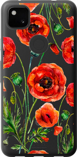 

Чохол Намальовані маки на Google Pixel 4A 1634012