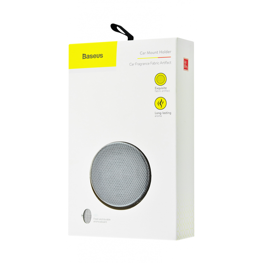 

Ароматизатор Baseus Fabric Artifact Car Fragrance (Срібний) 747122