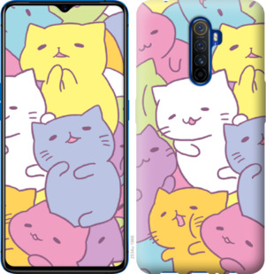 

Чехол Котики для Realme X2 Pro 922112