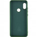 Фото Чохол Silicone Cover Lakshmi (A) на Xiaomi Redmi Note 5 Pro / Note 5 (AI Dual Camera) (Зелений / Dark green) на vchehle.ua