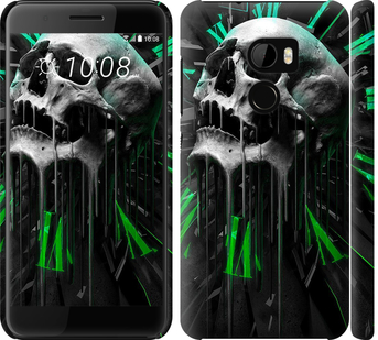 

Чохол Череп-годинник на HTC One X10 352723