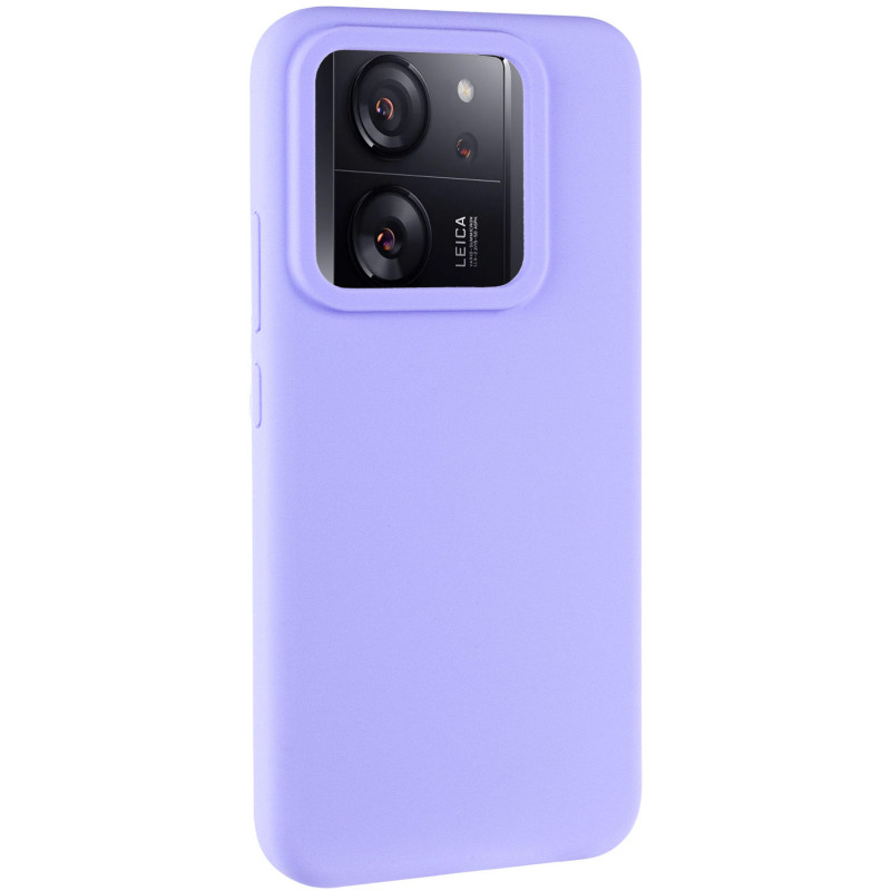 Чехол Silicone Cover Lakshmi (AAA) для Xiaomi 13T / 13T Pro (Сиреневый / Dasheen)