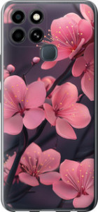 Чехол Пурпурная сакура для Infinix Smart 6