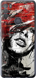 

Чехол Лицо девушки для Motorola G50 1593012