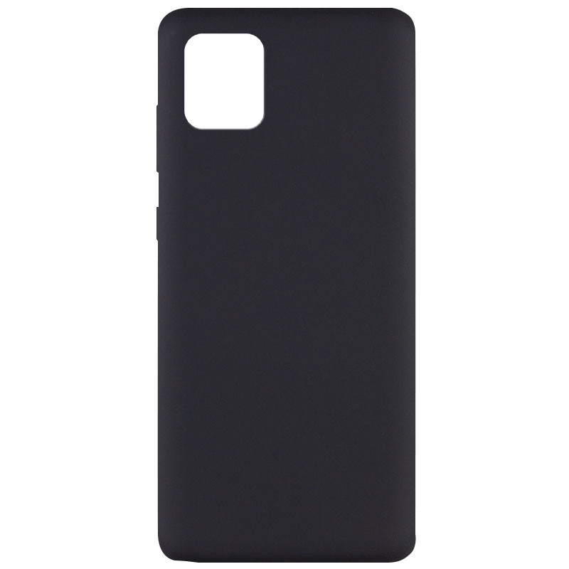 

Чехол Silicone Cover Full without Logo (A) для Samsung Galaxy Note 10 Lite (A81) (Черный / Black) 1081348