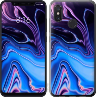 

Чехол Узор воды для Xiaomi Mi8 752659