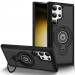 TPU+Textured PC Magnet на Samsung Galaxy S23 Ultra (Black)
