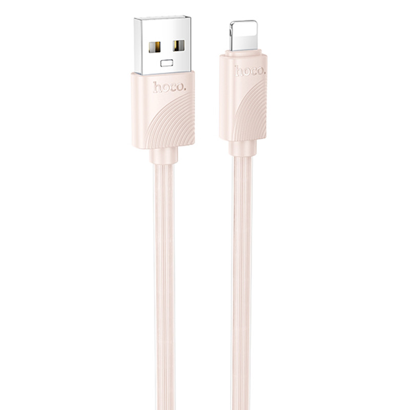 Дата кабель Hoco X114 Energy USB to Lightning 2.4A (1m) (Pink)