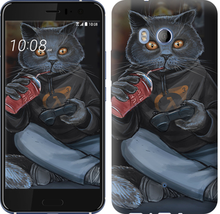 

Чехол gamer cat для HTC U11 688564